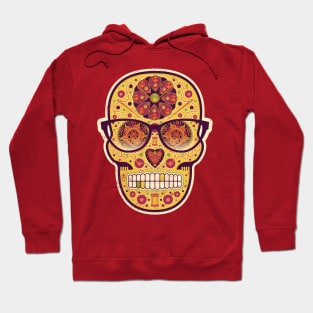 Day of the Mom Sewing Sugar Skull Hoodie